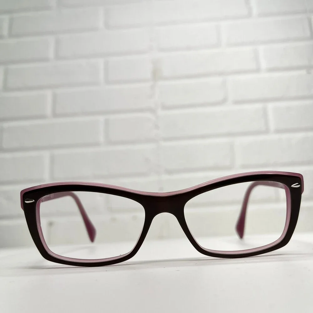 Ray-Ban RB5255 2126 Eyeglasses Frames Womens Brown Full Rim 51–16-135 1124